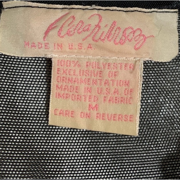 Vintage Sleeveless Lace Embroidered Lace Midi Chemise Slip Dress Size Medium - Picture 10 of 10